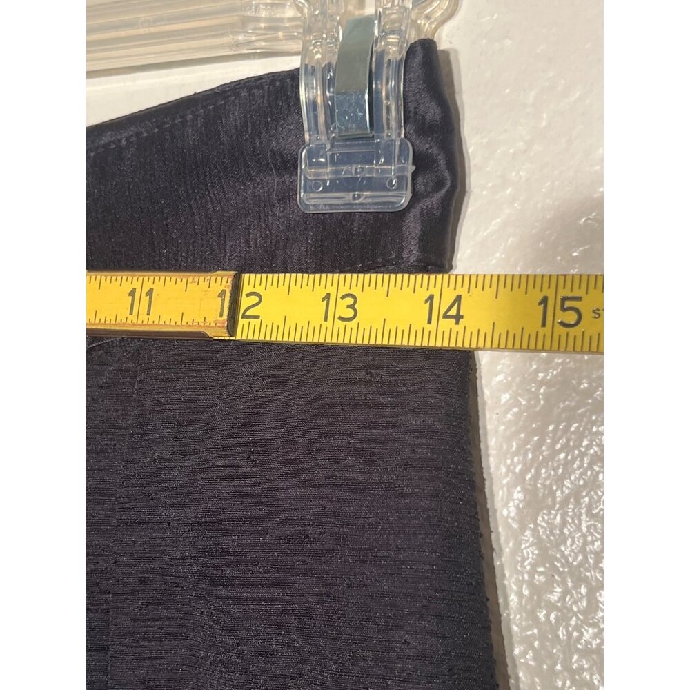 2 Size 10 Pencil Skirts Black Purple Career  Church - Picture 9 of 16